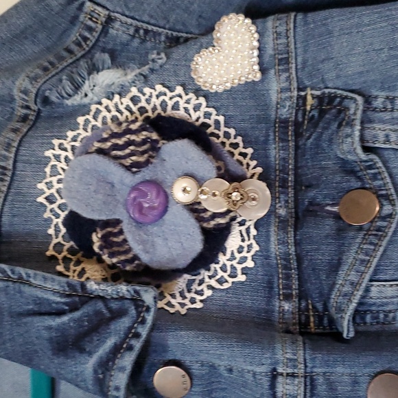 Embellished Jean Jacket - Picture 5 of 7